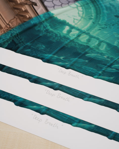Deep Breath - Limited Edition Print